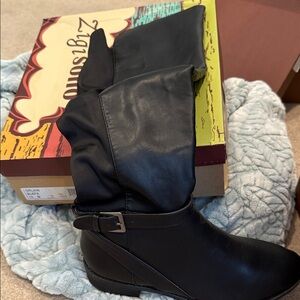 Zigi Soho Black Over the Knee Boots